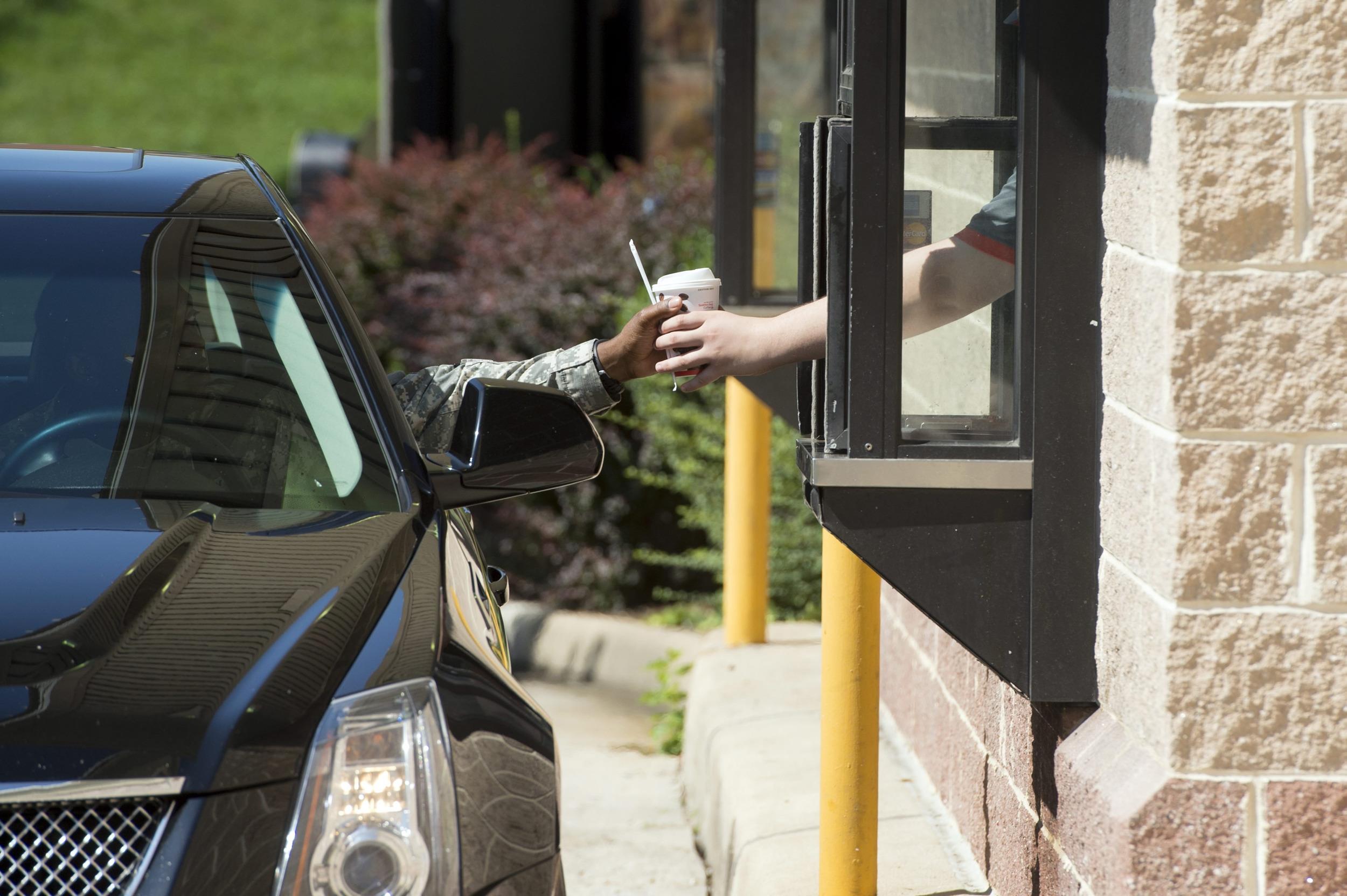 Do you say "Thank you!" even in the fast food drive-thru ...